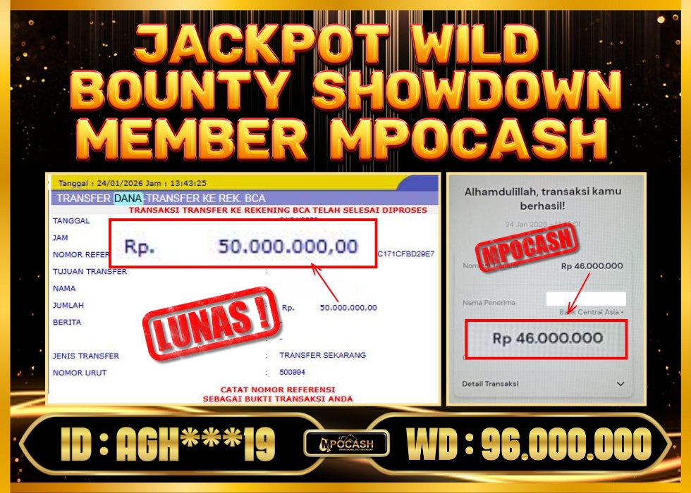 MPOCASH JACKPOT WILD BOUNTY SHOWDOWN