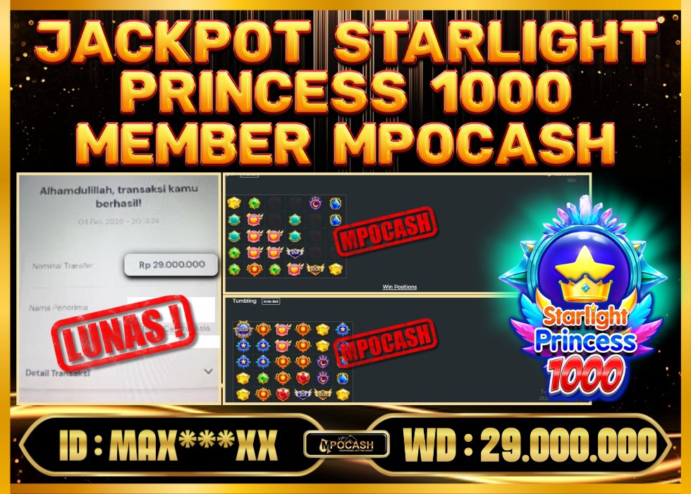 MPOCASH JACKPOT STARLIGHT PRINCESS