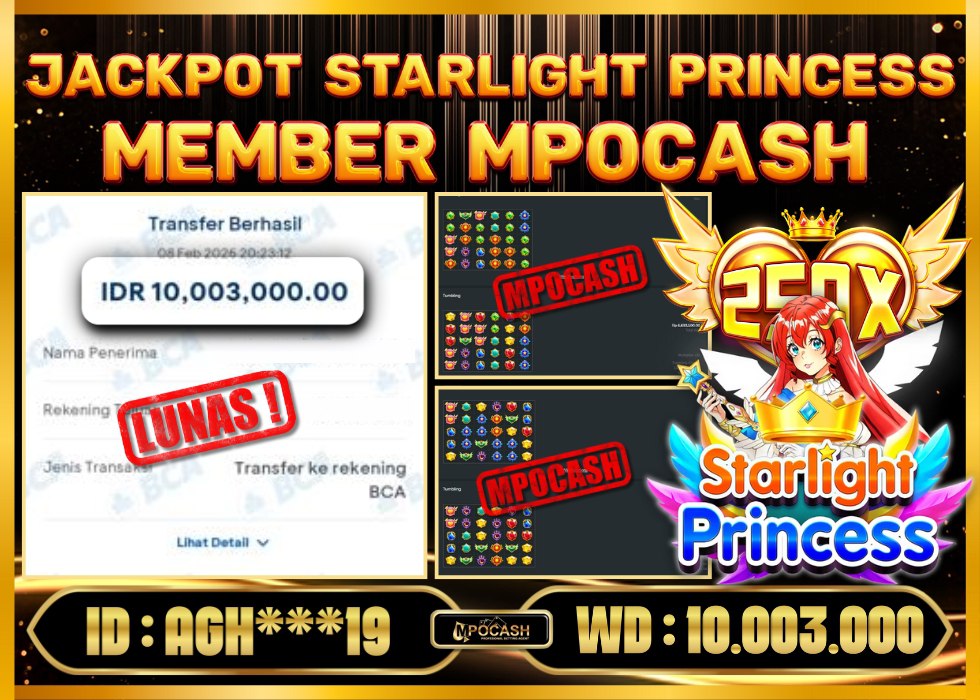 MPOCASH JACKPOT STARLIGHT PRINCESS