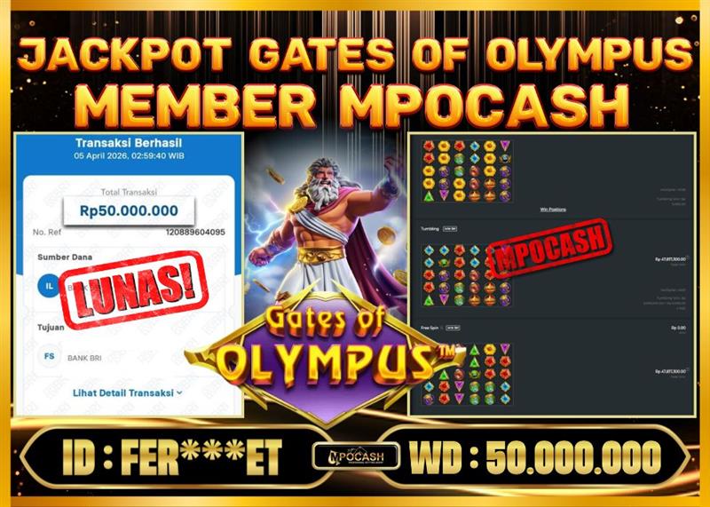 MPOCASH JACKPOT GATES OF OLYMPUS